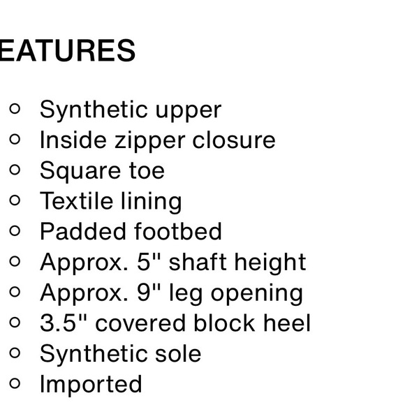 Steve Madden Black Heeled Ankle Boots - Picture 2 of 5